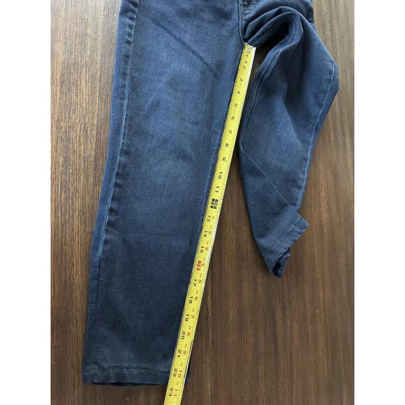 Mother Mid Rise Dazzler Ankle Jeans Womens 27 Blue Stretch Chip On My Shoulder - Picture 8 of 11